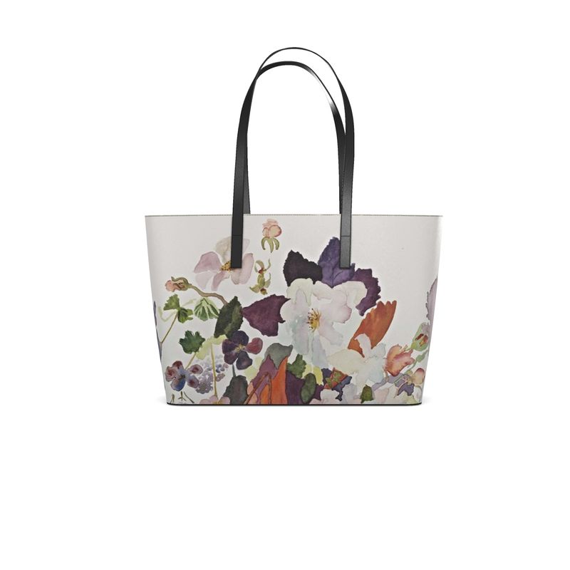Autumn Warns of Debauchery Leather Bag