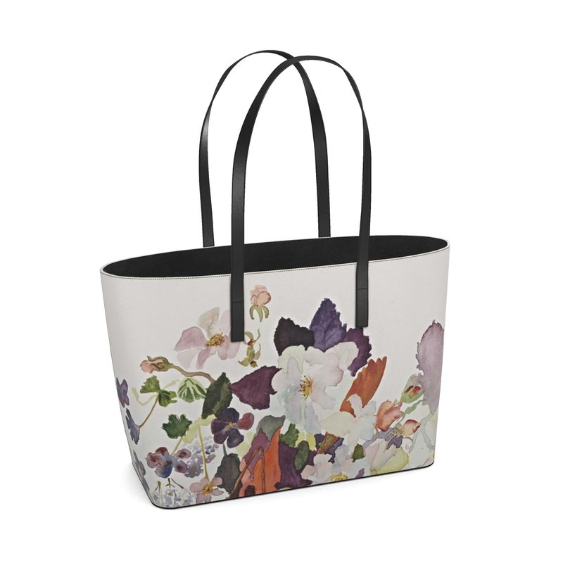Autumn Warns of Debauchery Leather Bag