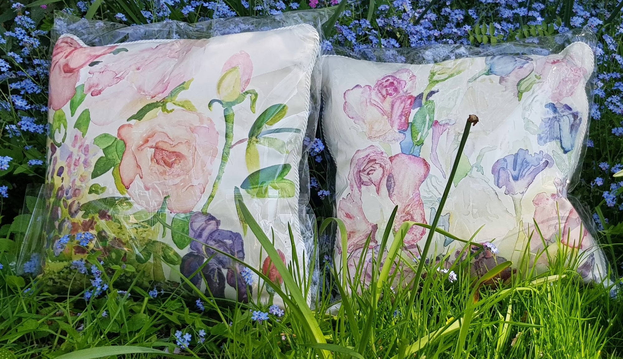 Grace silk Cushions