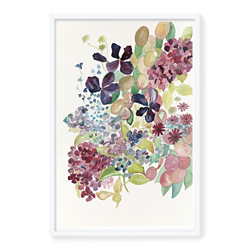 Summer Plum Sunday Print