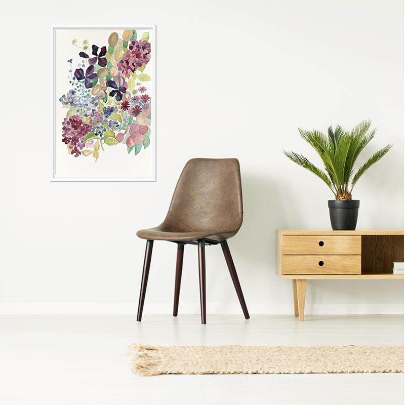 Summer Plum Sunday Print