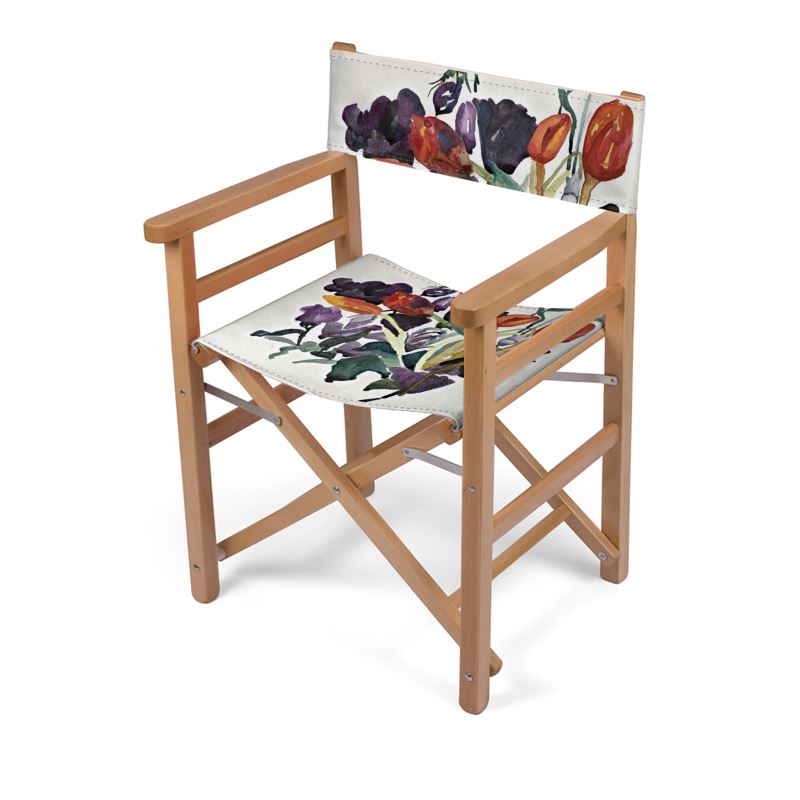 Lazy Tulips Directors Chair