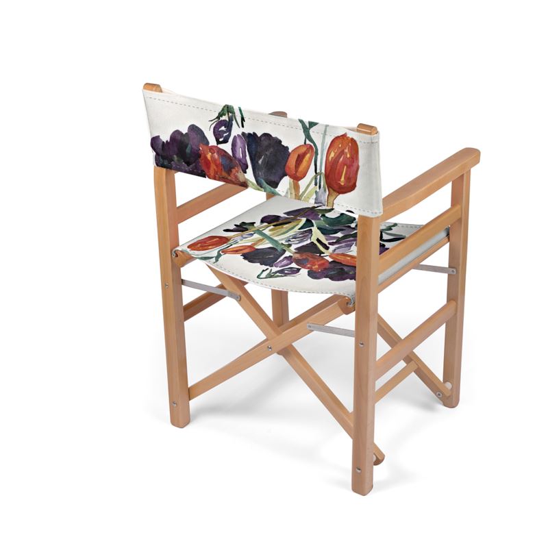 Lazy Tulips Directors Chair