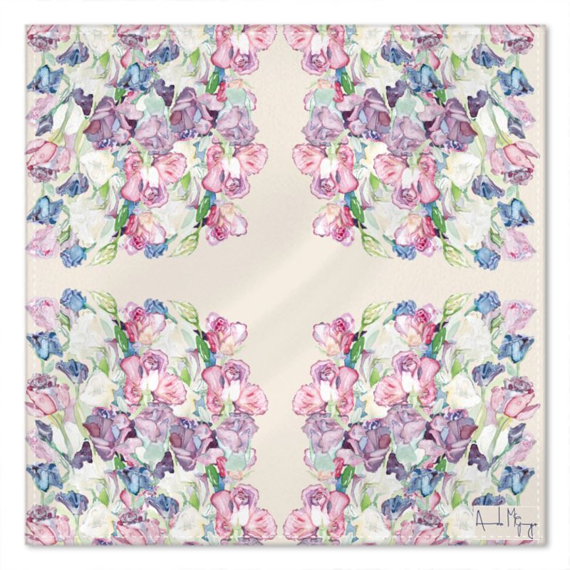 Pack of 4 Silk Squares